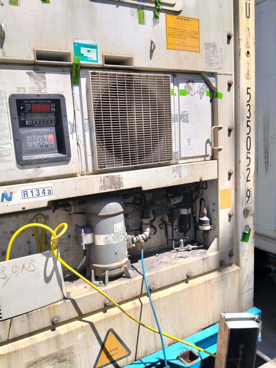 Рефустановка Daikin на R-134a после ремонта и PTI — рабочий режим