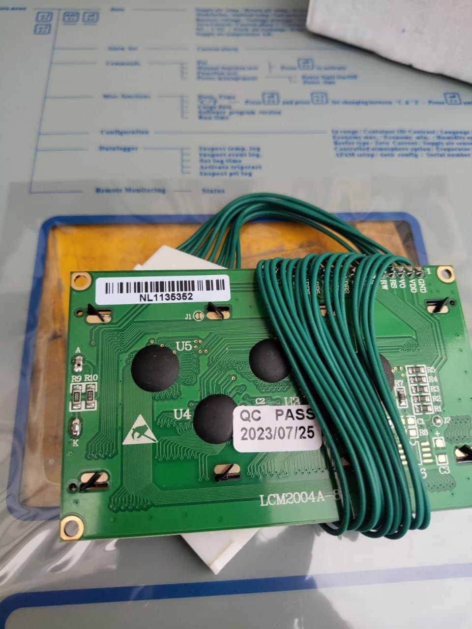 Новий LCD-модуль LCM2004A для контролера MP-3000