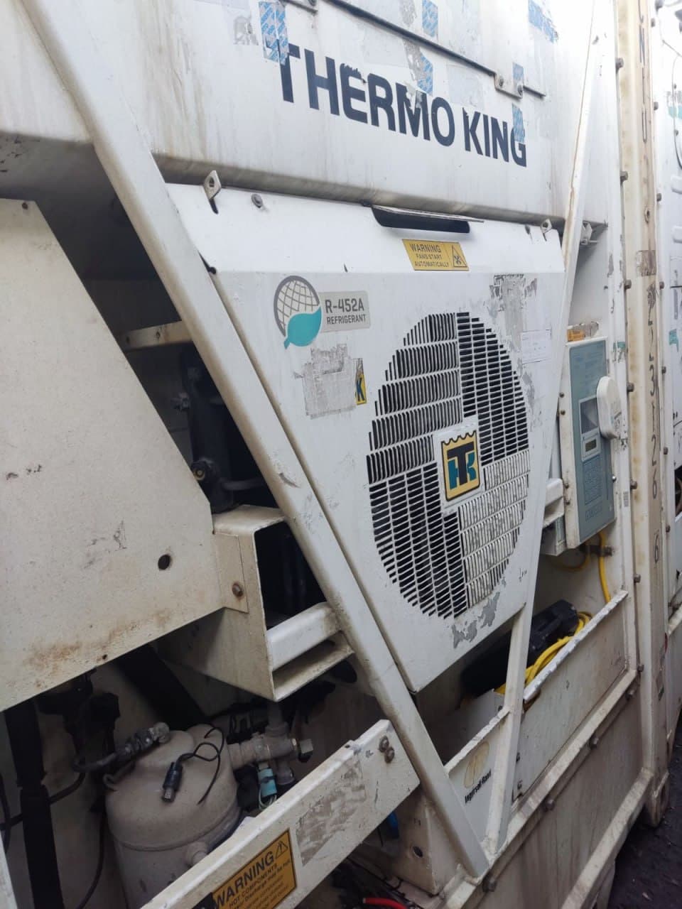 Холодильная установка Thermo King на R-452A после ремонта