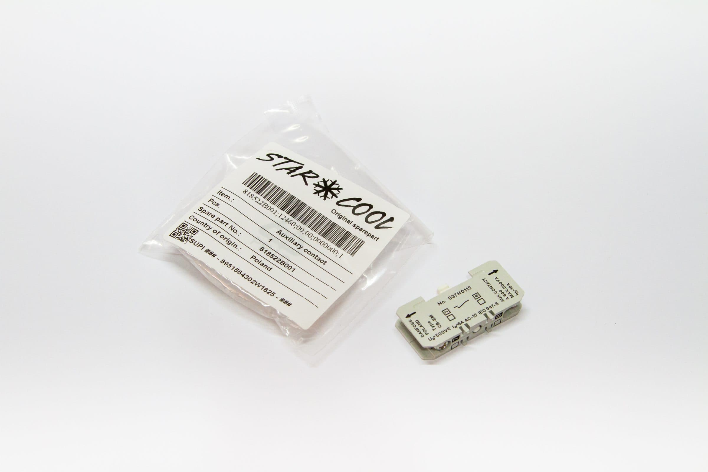 Блок дополнительных контактов Danfoss / Star Cool (818522B001) 2