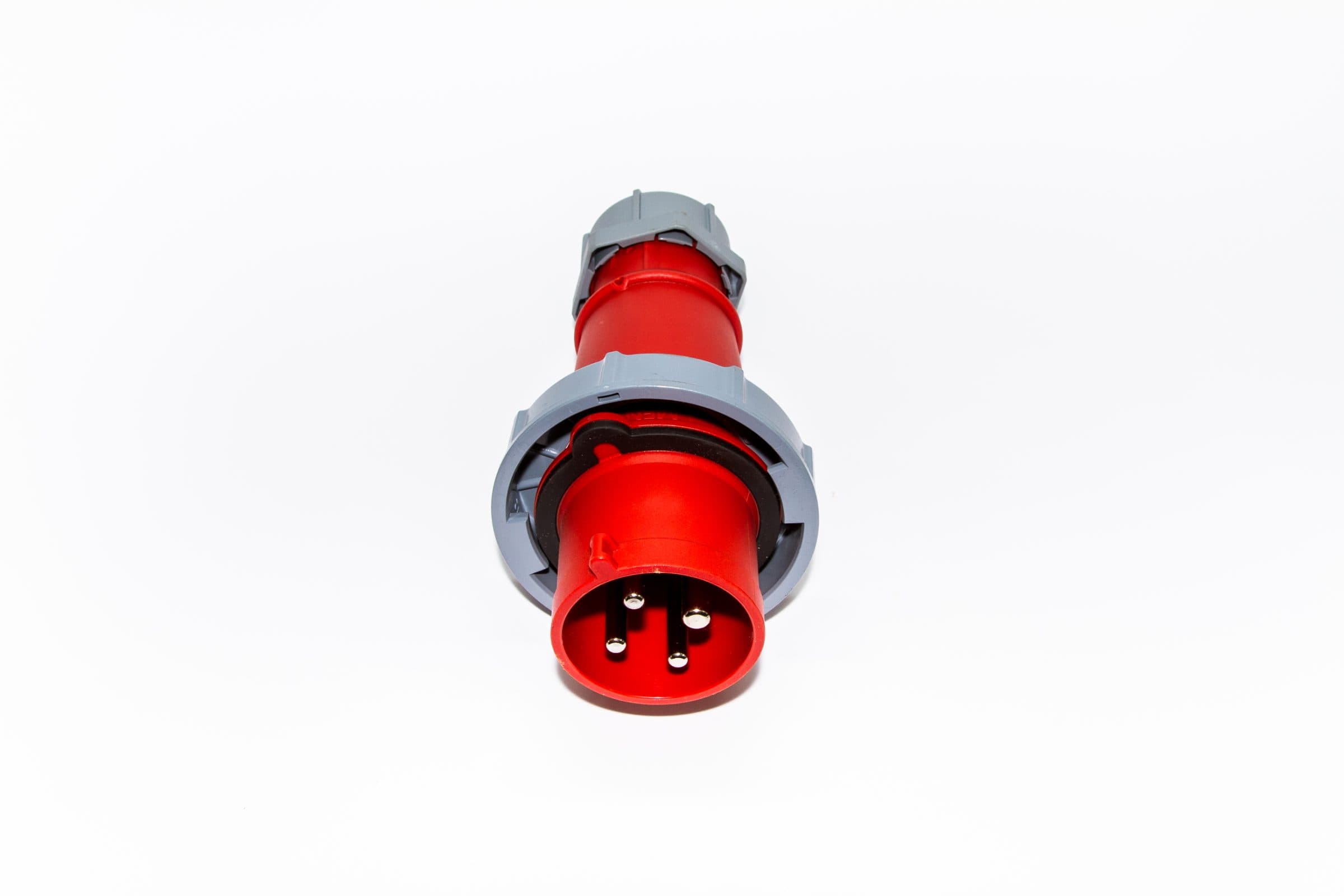 Силовая вилка рефконтейнера 32A 4P 380-440V IP67 (Промышленный штекер) 2