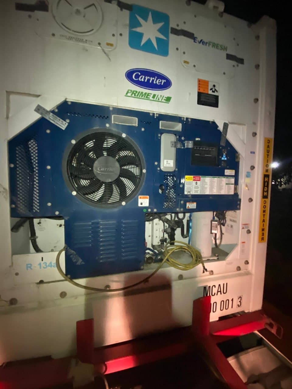 Filter drier replacement and R-134a recharge — Carrier PrimeLine